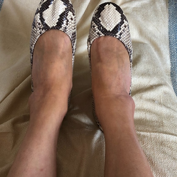 Lanvin python ballerina flats. - Picture 2 of 6